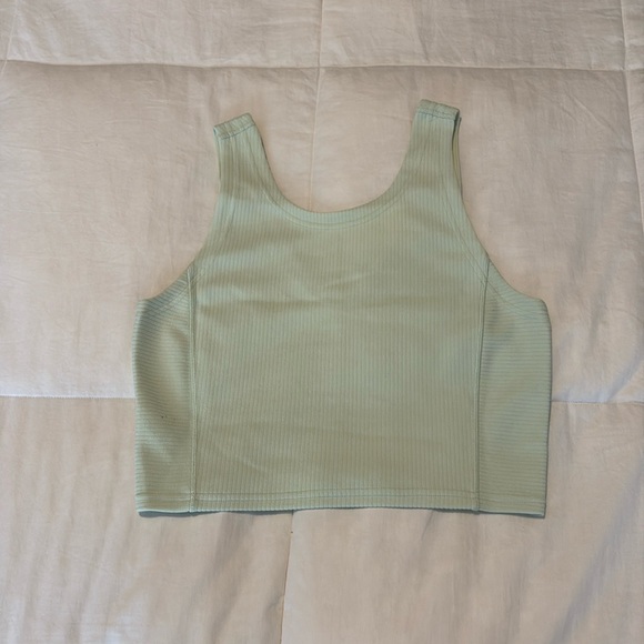 lululemon athletica Tops - lululemon Ribbed Softstreme Cropped Tank Top